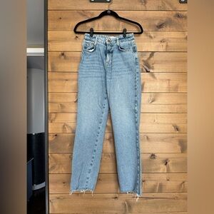 Zara Jeans - High waisted light wash (Size 2)